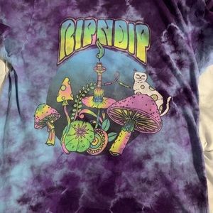 RIPNDIP Tie dye trippy t-shirt